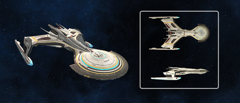 A closer look at the Khitomer Alliance Battlecruiser.